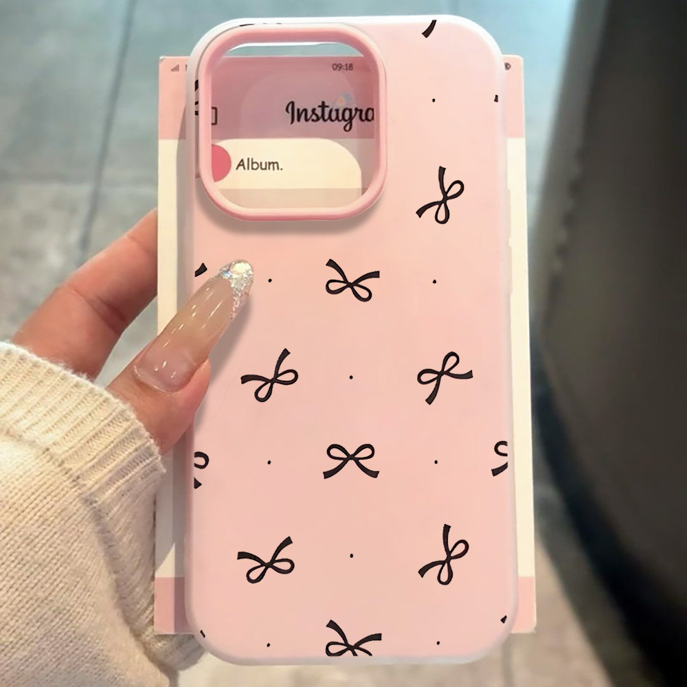Xiaomi Redmi Note 13 - Schattig strikjes-polkadot INS telefoonhoesje voor Xiaomi