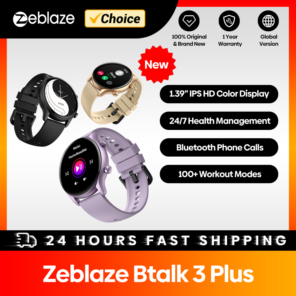 Smartwatch X12 - Nieuwe Zeblaze Btalk 3 Plus Voice