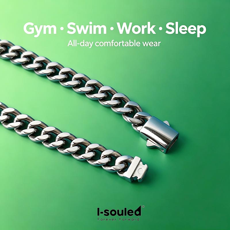 7mm Massief Titanium Armband L - Ceramic Link Bracelet recensie en prijs