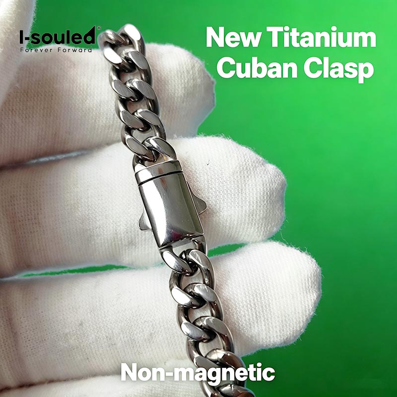 7mm Massief Titanium Armband L - Ceramic Link Bracelet recensie en prijs