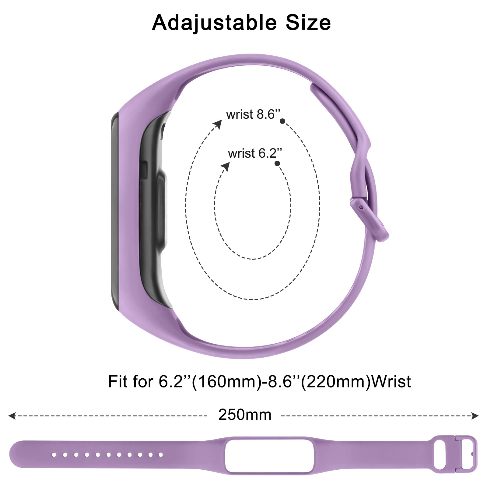 Zachte siliconen band voor Sam - Silicone Band Replacement recensie en prijs