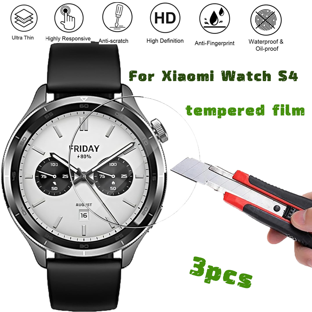 3PCS Gehard Glas Smartwatch Sc - Xiaomi Smartwatch Accessories recensie en prijs