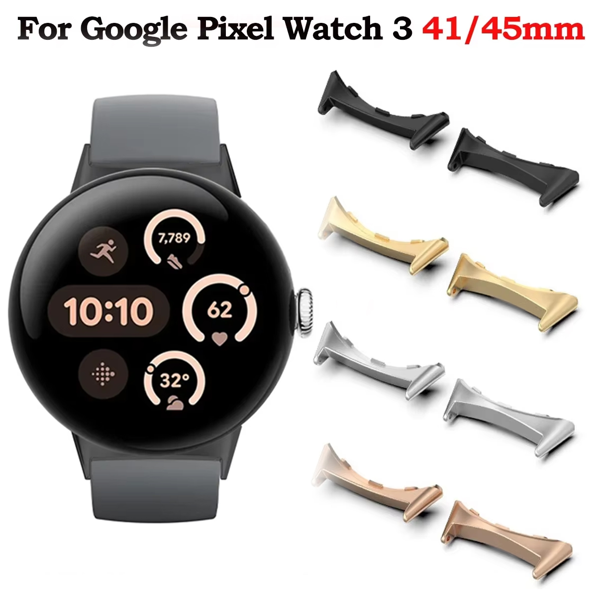 2 Stuks Horlogeband Connector  - Smartwatch Straps & Accessories recensie en prijs