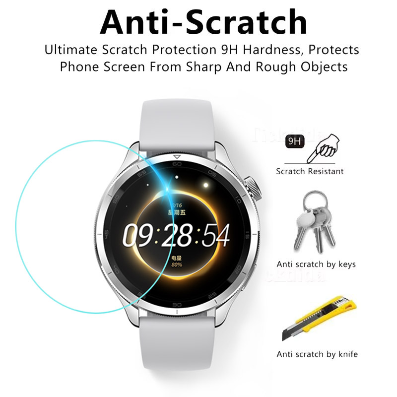 Gehard glas voor Xiaomi Mi Wat - Xiaomi Smartwatch S3 Accessories recensie en prijs