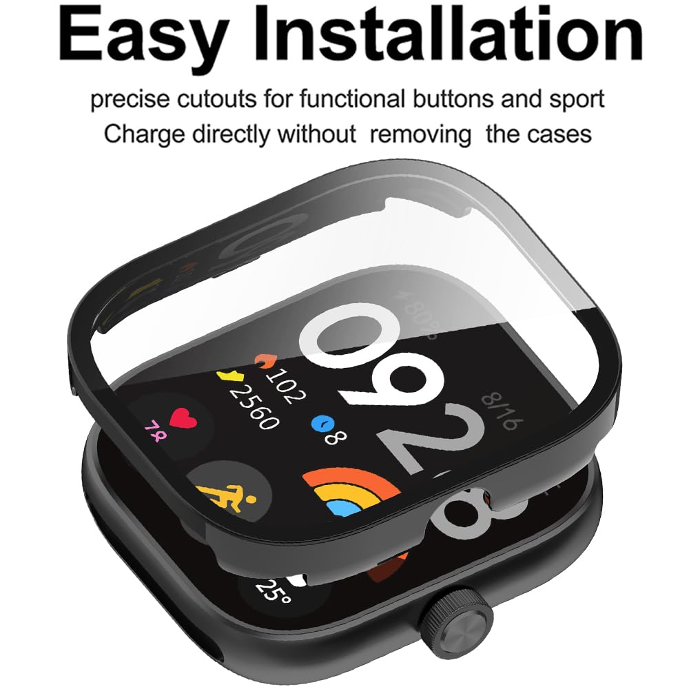 Gehard glas + hoesje voor Xiao - Xiaomi Smartwatch Accessories recensie en prijs