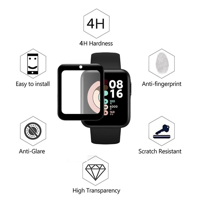 2 stuks gehard glas voor Redmi - Xiaomi Smartwatch Accessories recensie en prijs