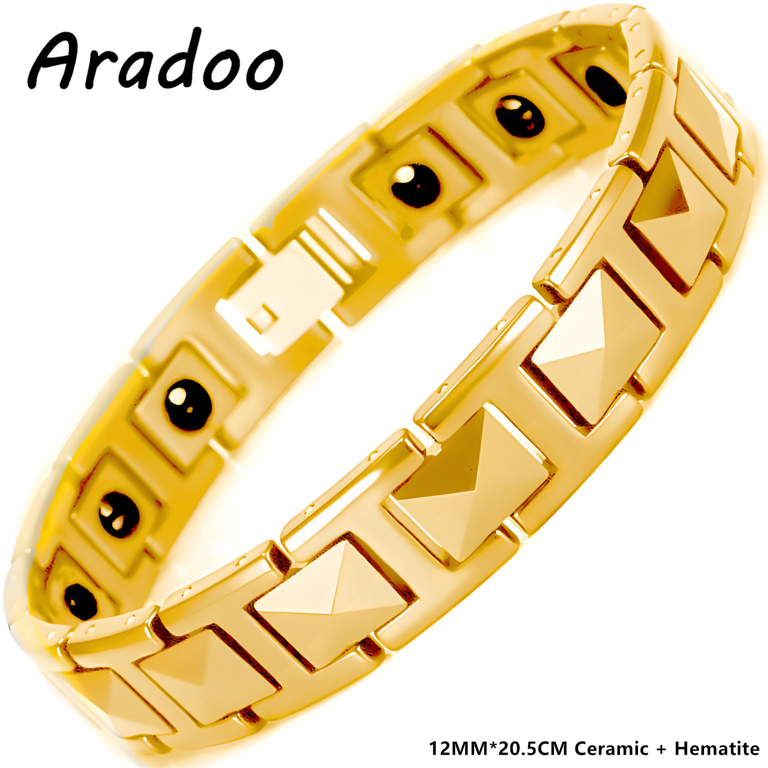 ARADOO Premium keramische armb - Ceramic Link Bracelet recensie en prijs