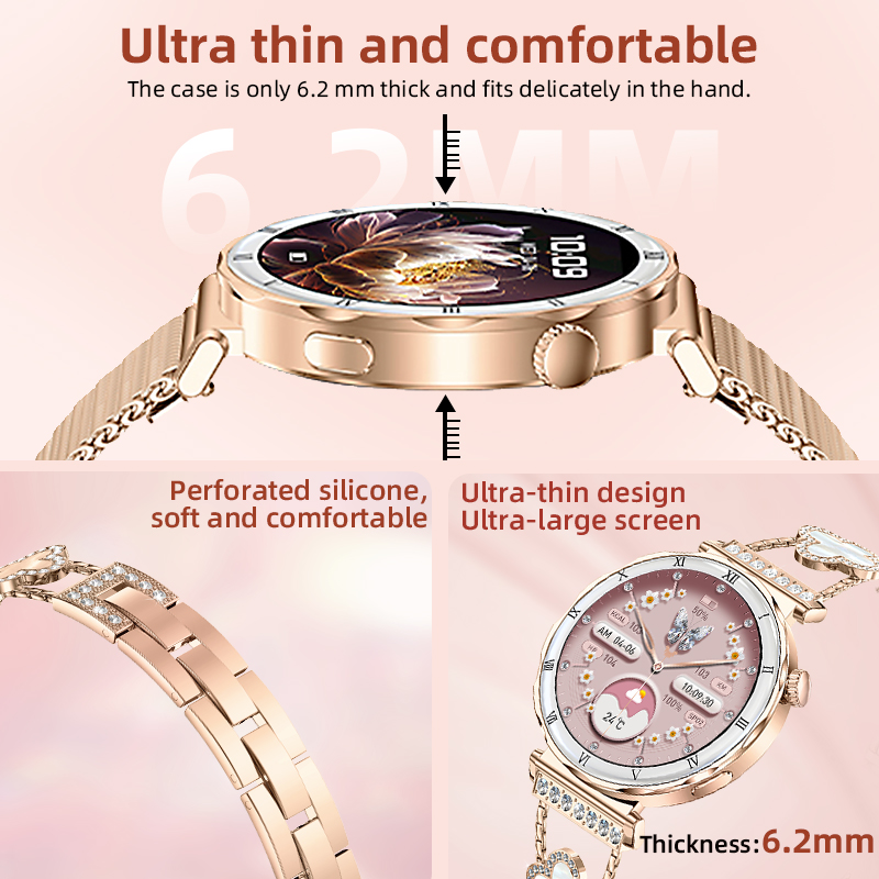 LIGE Nieuw Dames Smartwatch 1. - Smartwatch Custom recensie en prijs