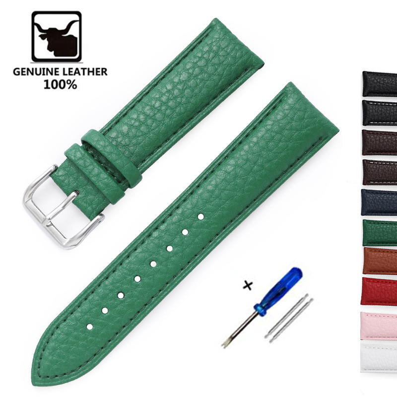 Litchi Patroon Zacht Lederen H - Nylon Nato Strap recensie en prijs