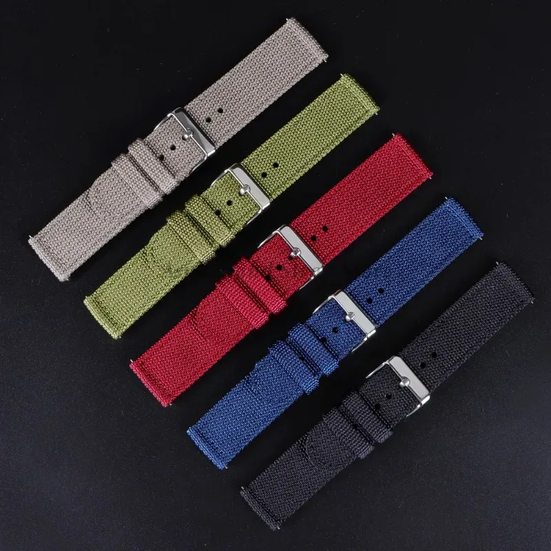 18 20 22 24 mm nylon canvas ba - Nylon Nato Strap recensie en prijs