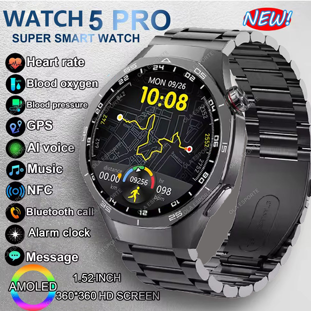 Nieuwe Watch 5 Pro Smartwatch  - Smartwatch X12 recensie en prijs