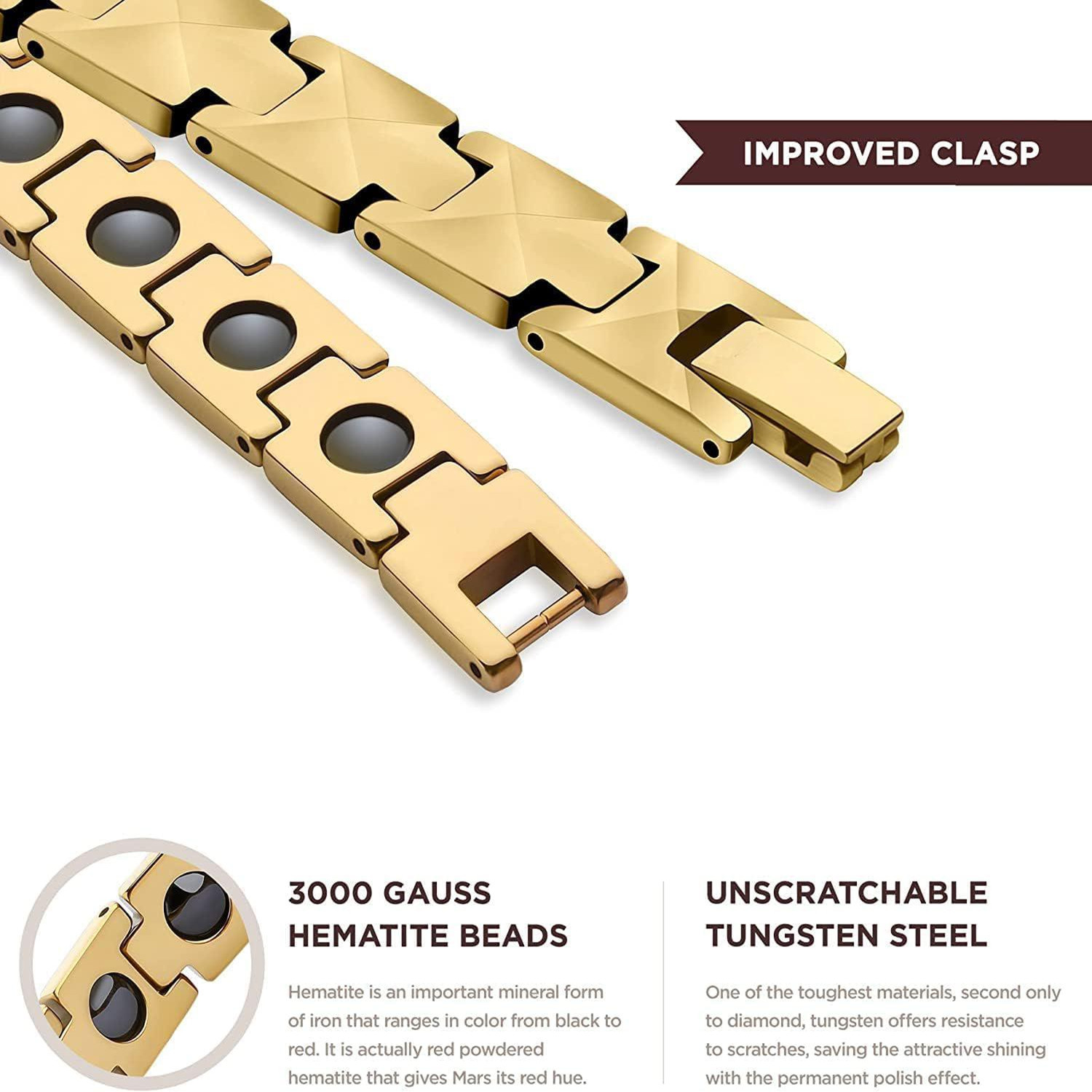 ARADOO Premium keramische armb - Ceramic Link Bracelet recensie en prijs