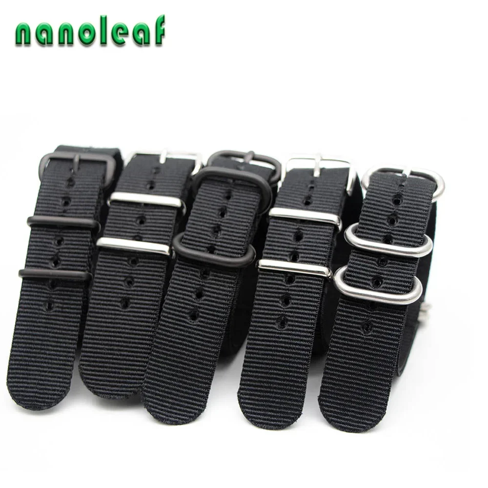Zwart Nylon Horlogeband Voor M - Nylon Nato Strap recensie en prijs