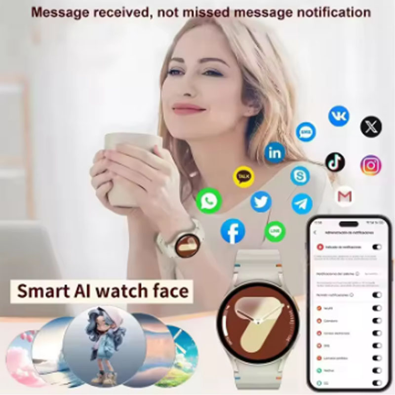 SmartWatch Heren Dames HD AMOL - Smartwatch Custom recensie en prijs