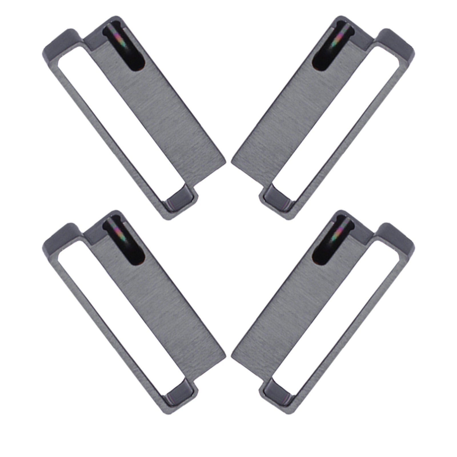 4 stuks roestvrijstalen connec - Smartwatch Straps & Accessories recensie en prijs