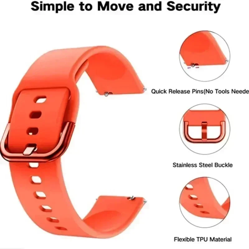 Siliconen band voor Xiaomi hor - Xiaomi Smartwatch S3 Accessories recensie en prijs