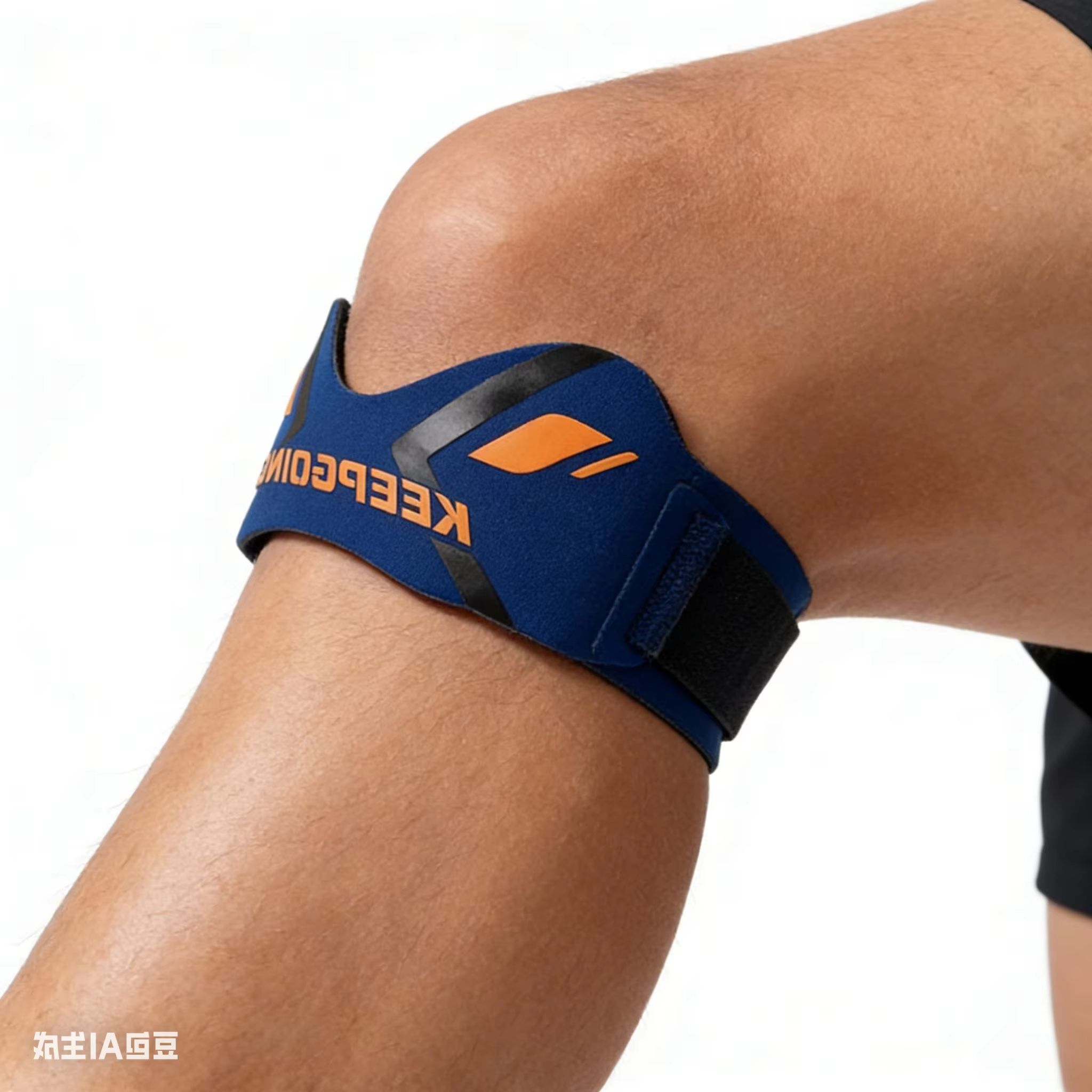 Verstelbare kniebrace met pate - Rugged Sport Strap recensie en prijs