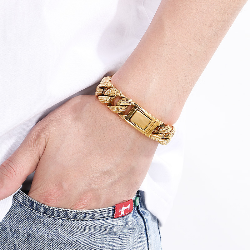 Kalen 19-21 cm lange roestvrij - Ceramic Link Bracelet recensie en prijs
