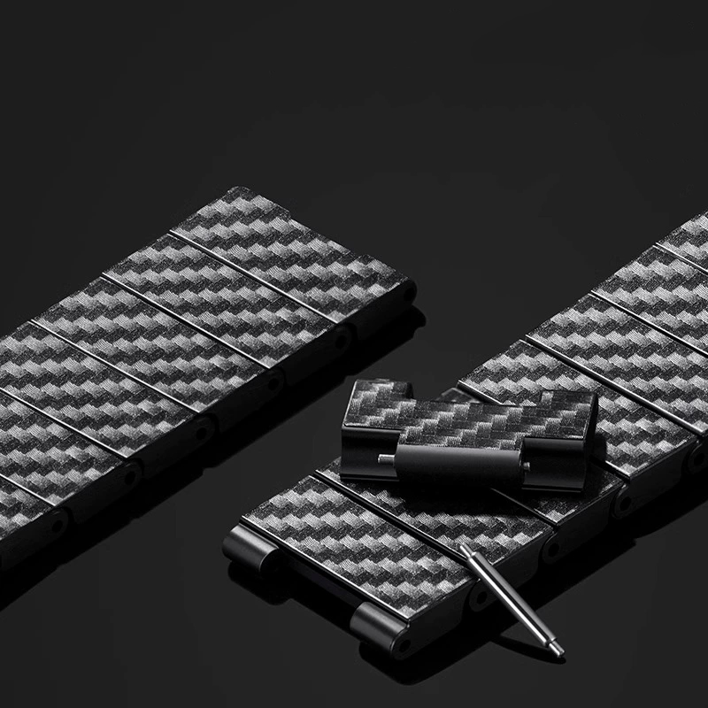 Koolstofvezel band voor Xiaomi - Xiaomi Smartwatch S3 Accessories recensie en prijs