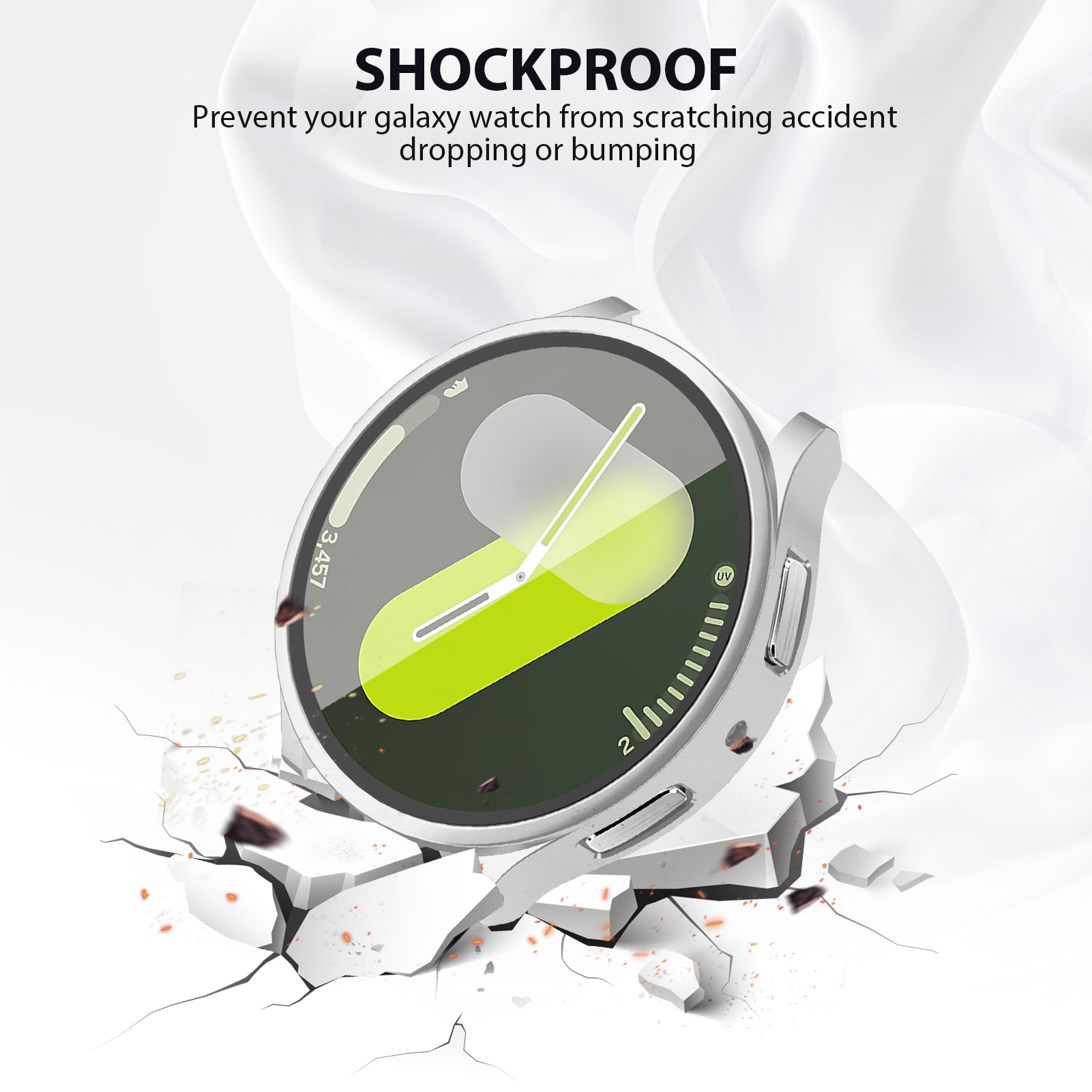 Glas + behuizing voor Samsung  - Smartwatch Straps & Accessories recensie en prijs